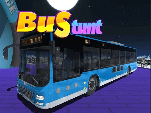 Bus Stunt 3D Simulator 2024 - browser game screenshot