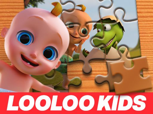 looloo kids Jigsaw Puzzle looloo kids Jigsaw Puzzle - browser game screenshot