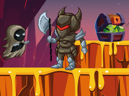 Knight Adventure - browser game screenshot