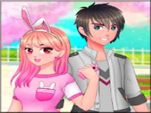 Anime Couples Dress Up-new - browser game screenshot