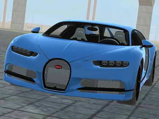 Insane Track Supercars - browser game screenshot