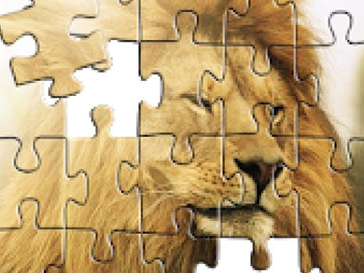 Lion King Jigsaw Lion King Jigsaw - browser game screenshot