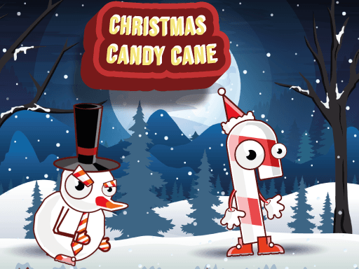 Christmas Candy Cane - browser game screenshot