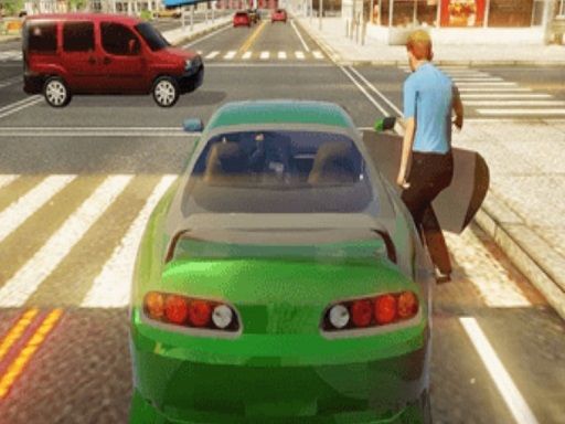 Uber Sim Transport 2020 - browser game screenshot