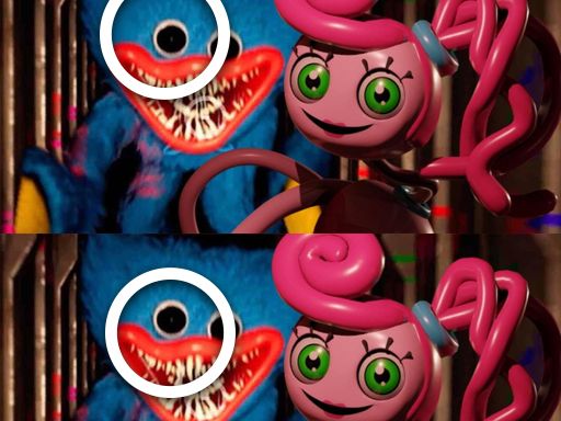 Huggy Wuggy Find Differences Huggy Wuggy Find Differences - browser game screenshot