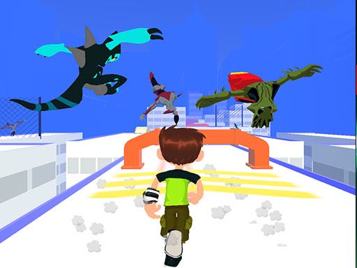 Ben 10 adventure - browser game screenshot