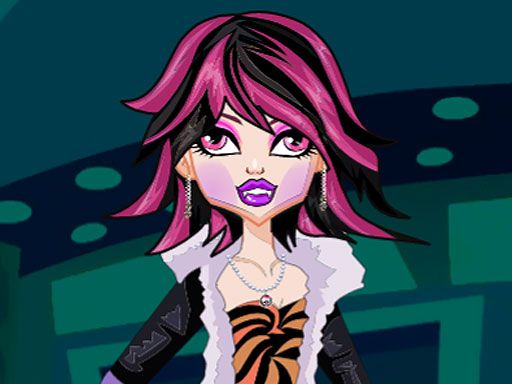 Monster High Draculaura - browser game screenshot