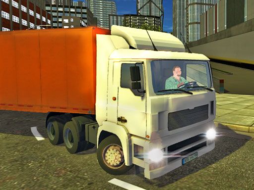 Real City Truck Simulator - browser game screenshot