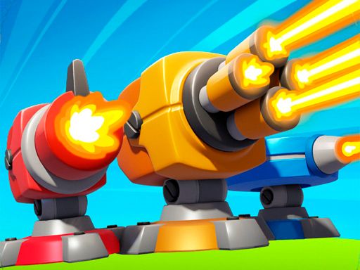 FireLine: Merge Defense - browser game screenshot