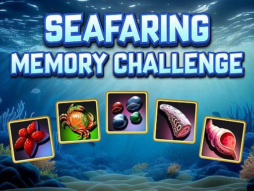 Seafaring Memory  Challenge - browser game screenshot