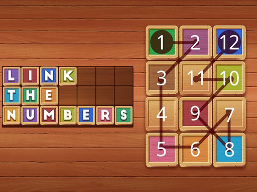 Link the numbers Link the numbers - browser game screenshot