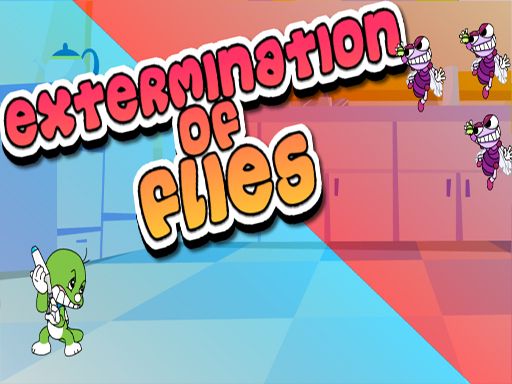 Extermination of Flies - browser game screenshot
