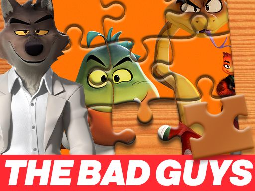 The Bad Guys Jigsaw Puzzle - browser game screenshot
