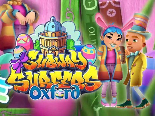 Subway surfer Surf Board - browser game screenshot