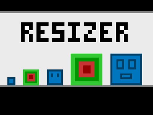 Resizer - browser game screenshot