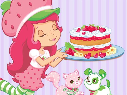 Strawberry Shortcake Bake Shop - browser game screenshot