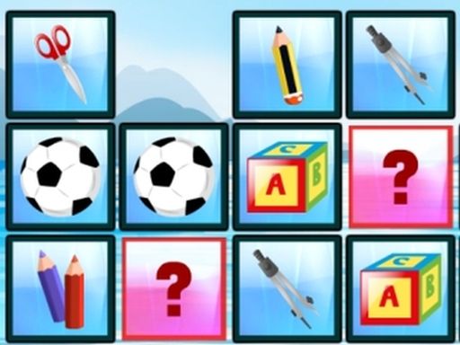School Memory Deluxe - browser game screenshot