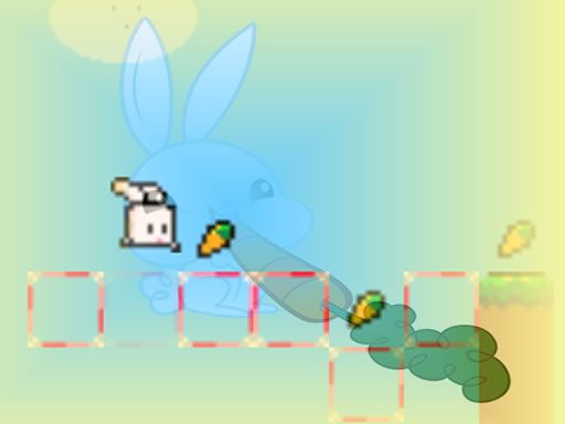 Bouncing Bunny - browser game screenshot
