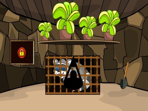 Rescue The Raccoon - browser game screenshot