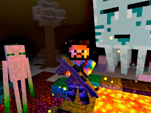 ZombieCraft - browser game screenshot