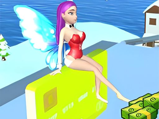 Shopping Parkour - browser game screenshot