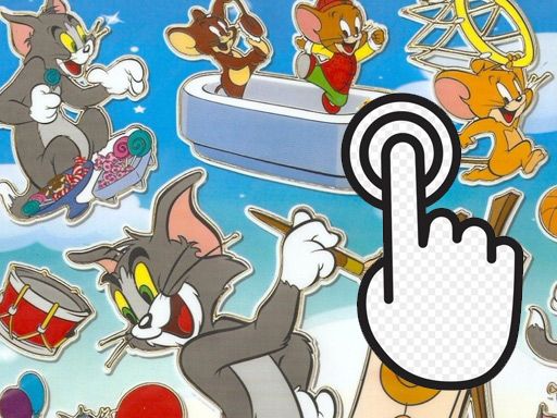 Tom and Jerry Clicker - browser game screenshot