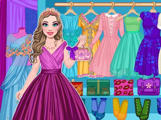 Fashionista Dress Up - browser game screenshot