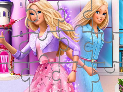 Barbie Princess Adventure Jigsaw - browser game screenshot