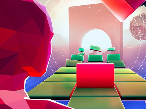 Glitch Dash - browser game screenshot