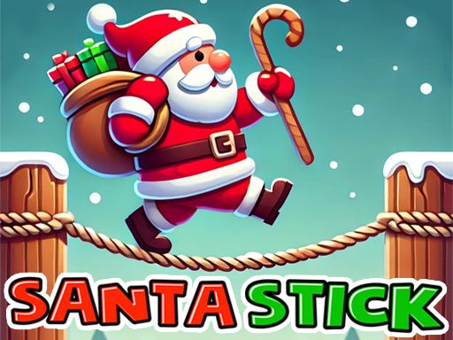 Santa Stick - browser game screenshot