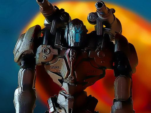 Metal Robot Puzzle - browser game screenshot