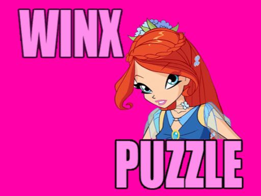 Winx Puzzle - browser game screenshot