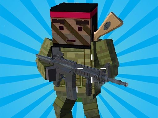 Blocky Combat Strike Survival - browser game screenshot
