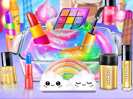 Makeup Slime Cooking Master - browser game screenshot
