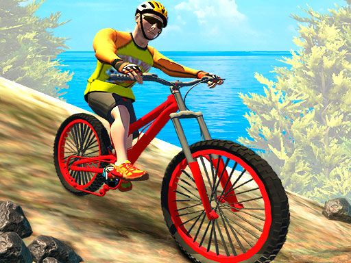 MX OffRoad Mountain Bike - browser game screenshot