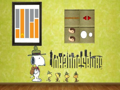 Snoopy Escape - browser game screenshot