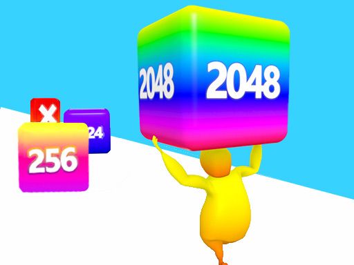 Merge Rush 2048 Merge Rush 2048 - browser game screenshot