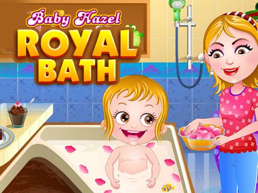 Baby Hazel Royal Bath - browser game screenshot
