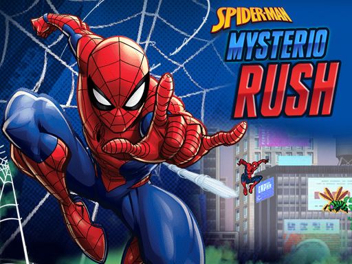 Spider-Man Mysterio Rush - browser game screenshot