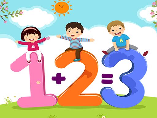 Kids Math Learning - browser game screenshot