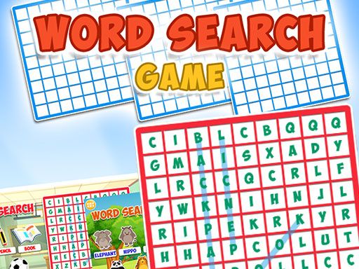Word Search Game - browser game screenshot