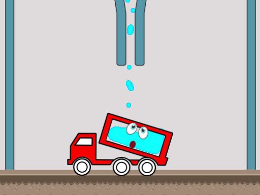 Happy Trucks - browser game screenshot