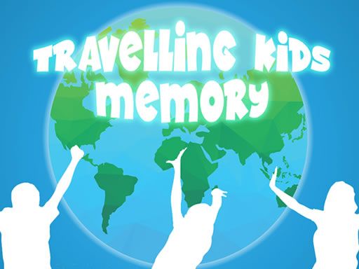 Travelling Kids Memory - browser game screenshot
