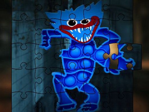 Huggy Wuggy Pop It Jigsaw Huggy Wuggy Pop It Jigsaw - browser game screenshot