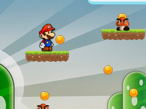 Mario HTML5 Mobile - browser game screenshot