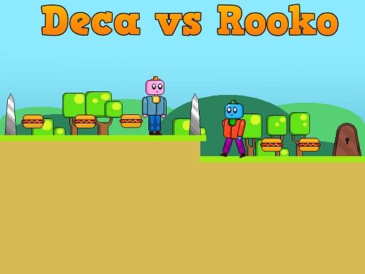 Deca vs Rooko - browser game screenshot