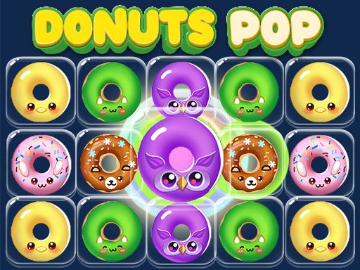 Donuts Pop Donuts Pop - browser game screenshot