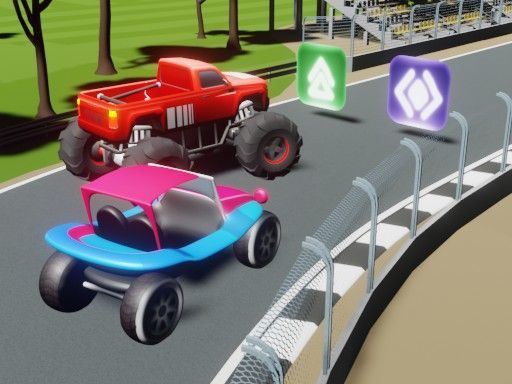 Extreme Blur Race - browser game screenshot