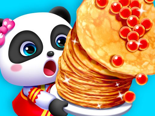 Baby Panda Food Party - browser game screenshot