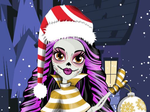 Monster High Christmas - browser game screenshot